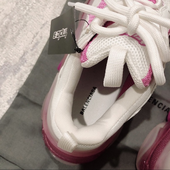 NIB BALENCIAGA Triple S Clear Sole Sneakers 36 - Picture 5 of 14